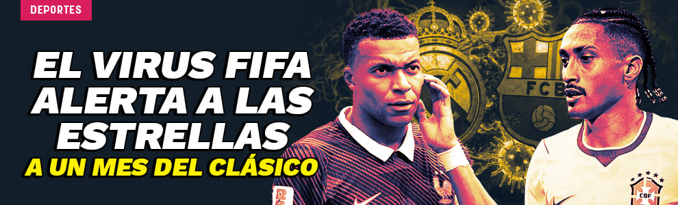 El virus FIFA alerta a las estrellas a un mes del Clásico