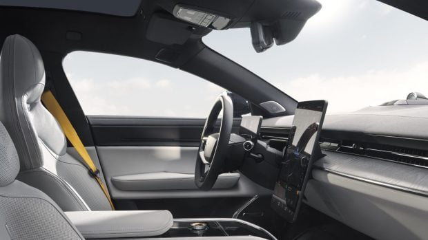 Interior del Polestar 5