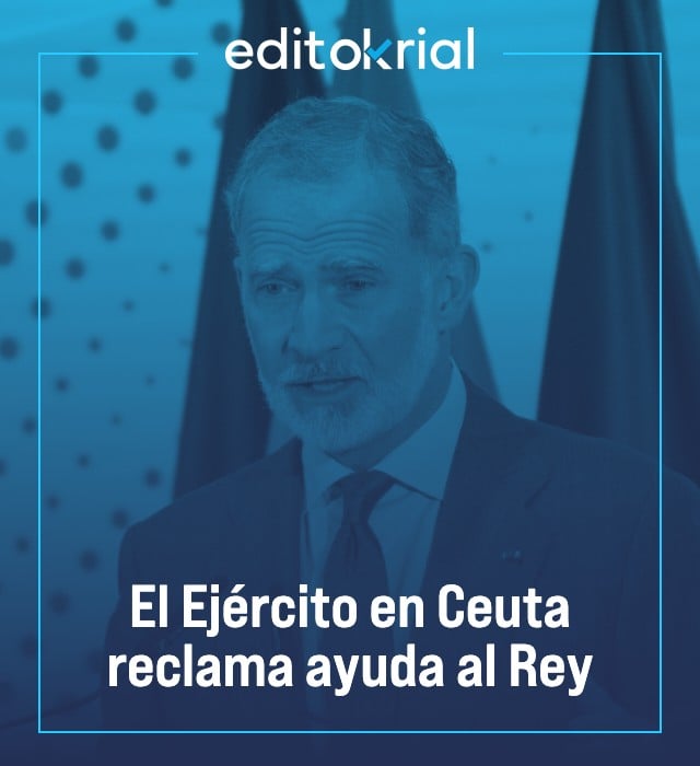 El Ejército en Ceuta reclama ayuda al Rey