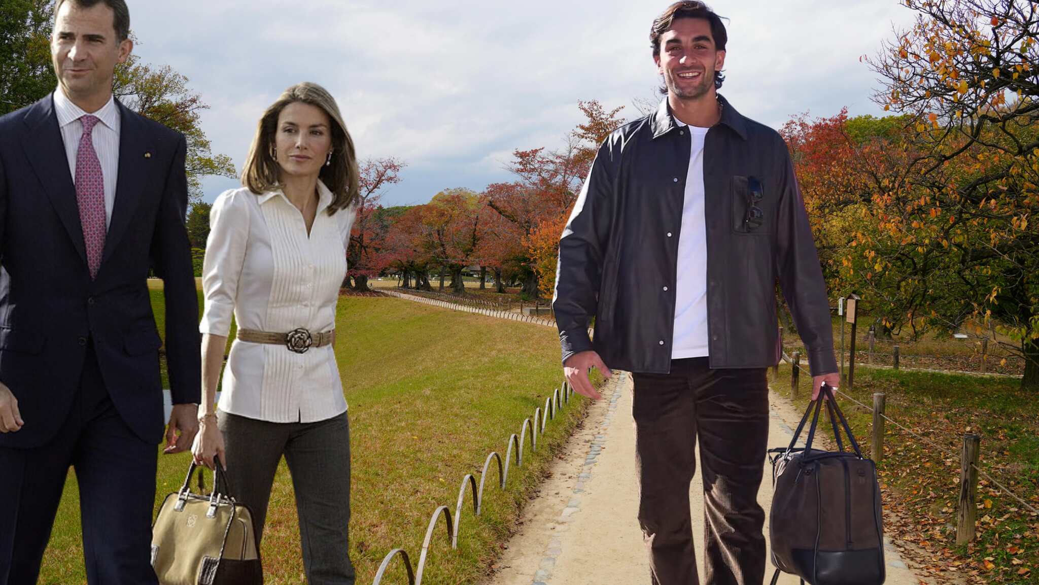 Ferran Torres estrena el nuevo bolso de Loewe que ya tiene la Reina Letizia y cuesta 4.300 euros