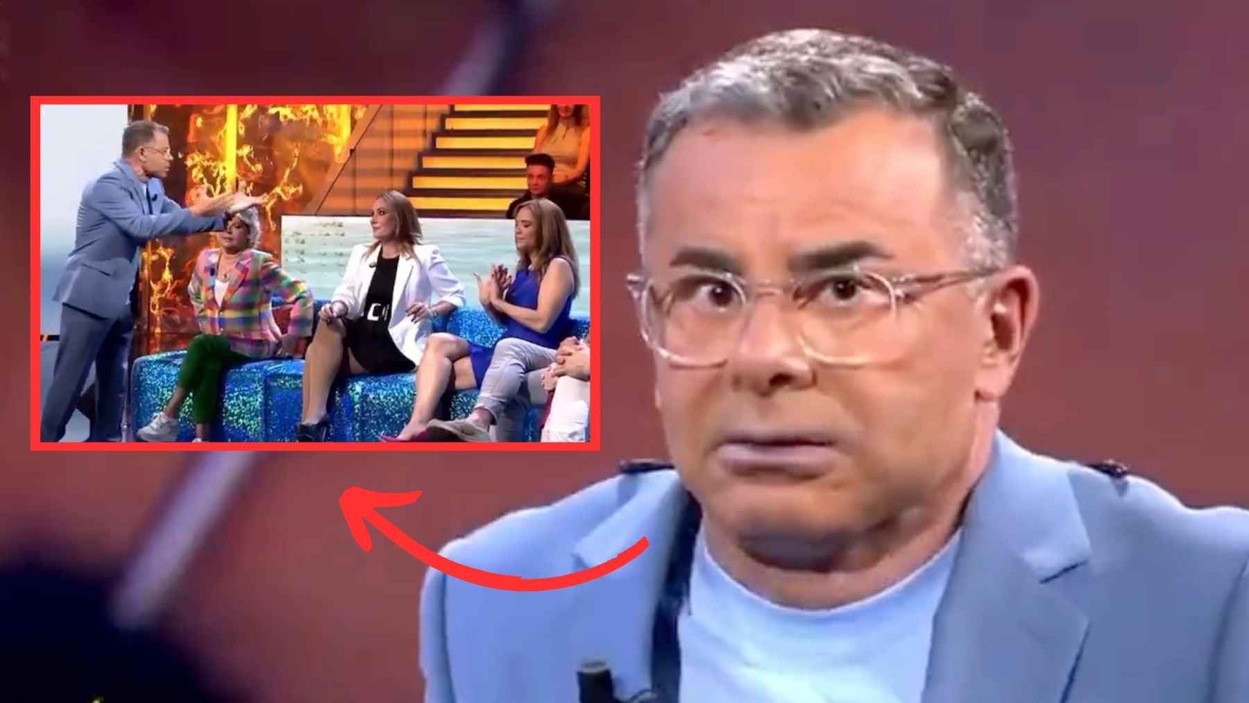 Jorge Javier Vázquez en ‘Supervivientes’. (Telecinco)