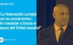 La RFEF rinde en Majadahonda el homenaje a Ceuta que impidió Marlaska