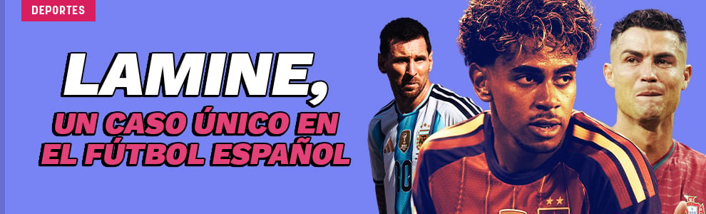 Lamine, un caso único en el fútbol español
