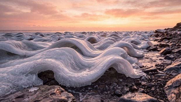 olas de hielo