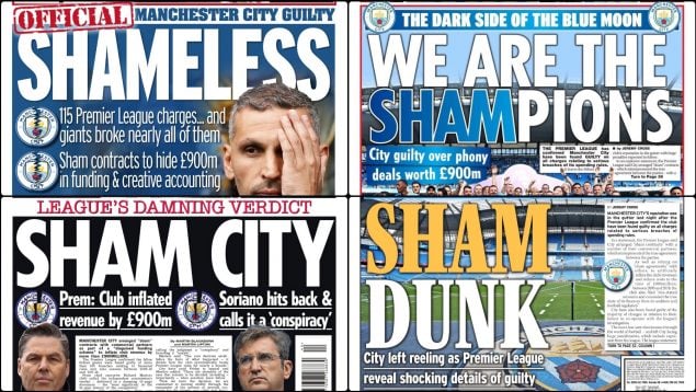 Megszégyenült a Manchester City: bűnösnek találták a pénzügyi szabályok megsértésében