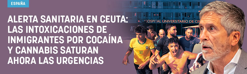 Alerta sanitaria en Ceuta: las intoxicaciones de inmigrantes por cocaína y cannabis saturan ahora las urgencias
