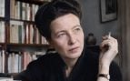 Simone de Beauvoir. Imagen generada con IA.