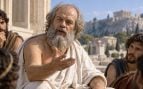 Sócrates. Imagen generada con IA.