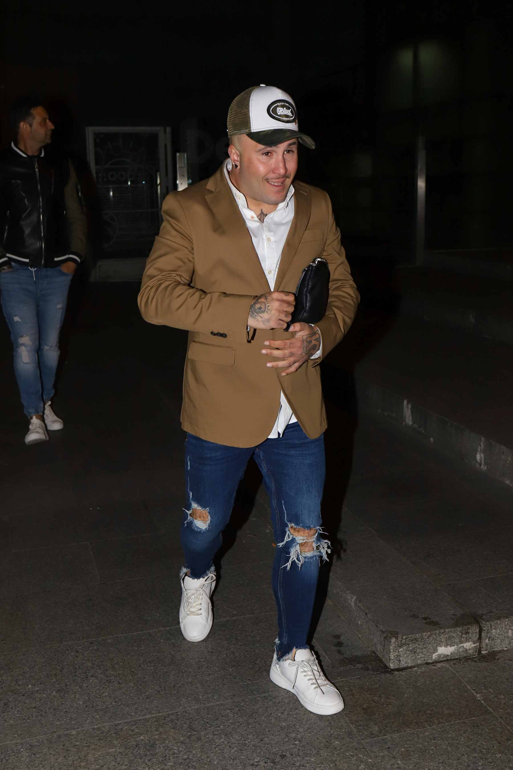 Kiko Rivera después de un concierto de Isabel Pantoja. (Foto: Europa Press)