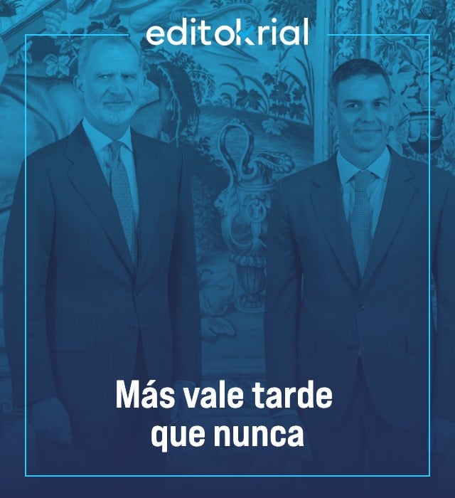 Más vale tarde que nunca
