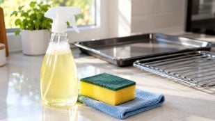 limpieza, grasa, vinagre, cocina