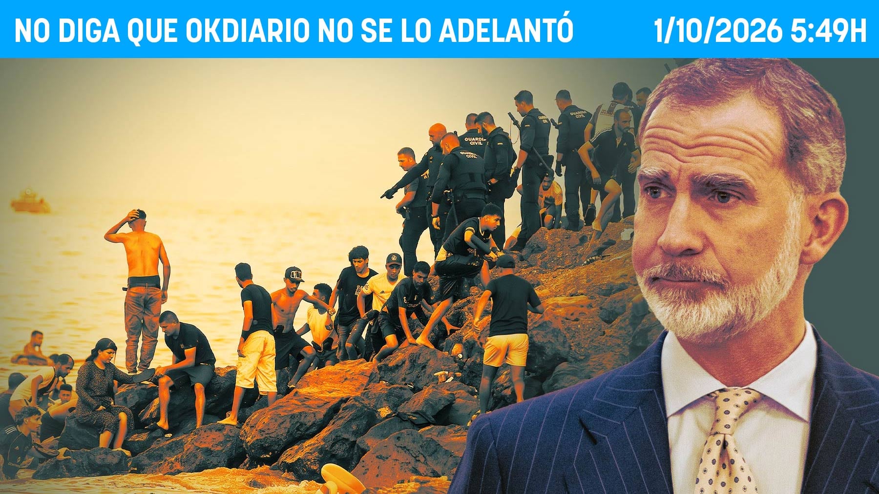 El Rey pone fecha a su viaje a Ceuta: será en la semana del 12 de octubre o la siguiente