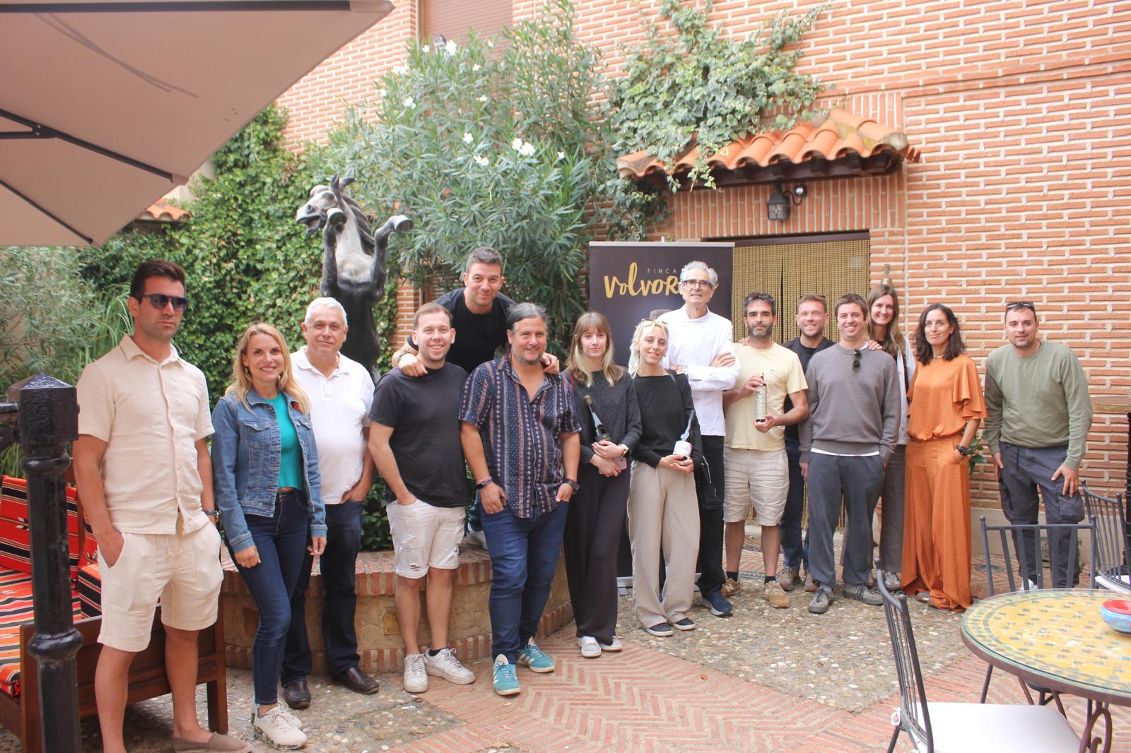 Antonio González de las Heras junto a otros chefs participantes. (Foto: La Casa del Trotamundos)