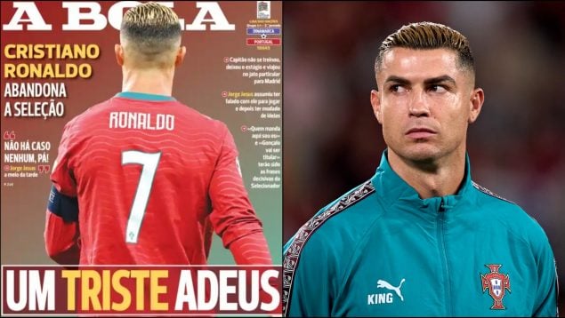 A portugál sajtó szerint visszafordíthatatlan Cristiano Ronaldo visszavonulása a válogatottól