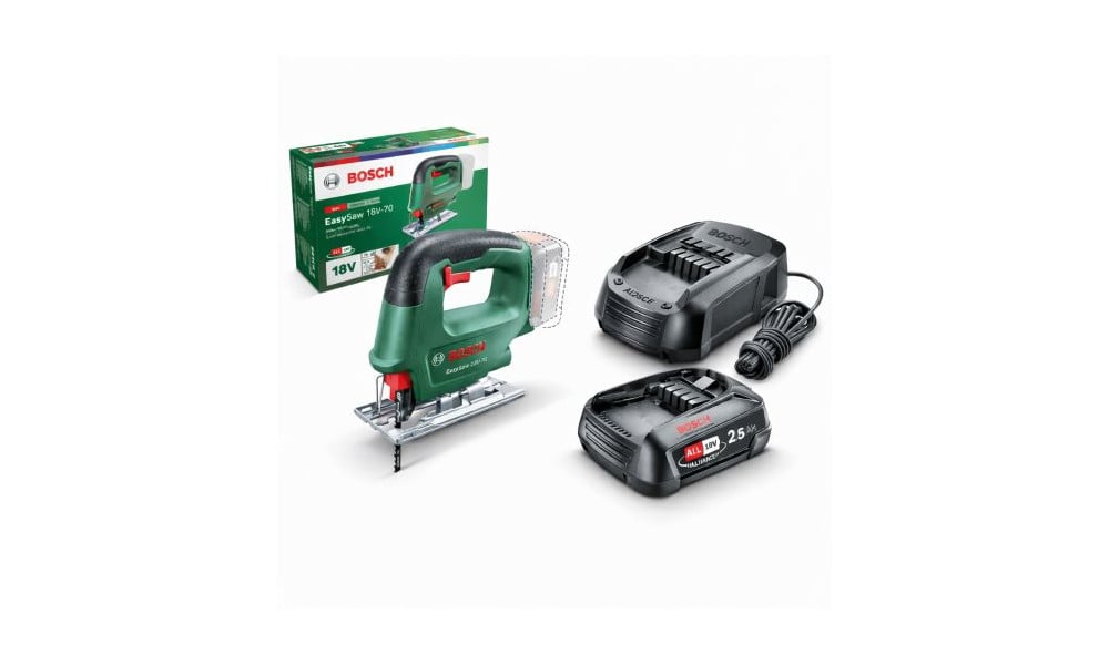 Sierra de calar Bosch 18V + Batería extraíble