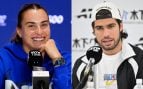 Aryna Sabalenka y Carlos Alcaraz