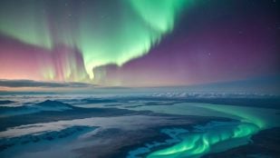 Auroras boreales. Foto: Magnific