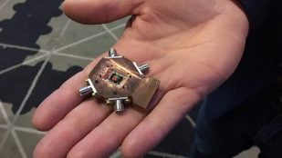 Un ordenador cuántico de la Universidad Tecnológica de Chalmers