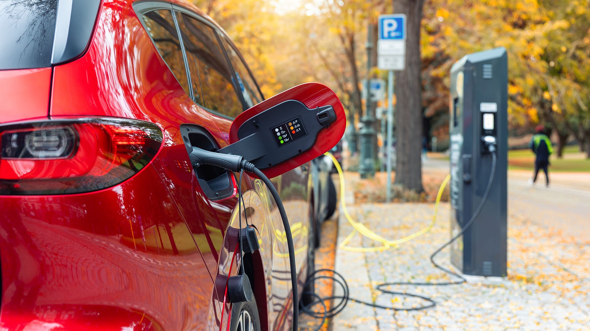 Un coche eléctrico