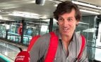 Feliciano López a su llegada a Madrid. (Foto: Europa Press)