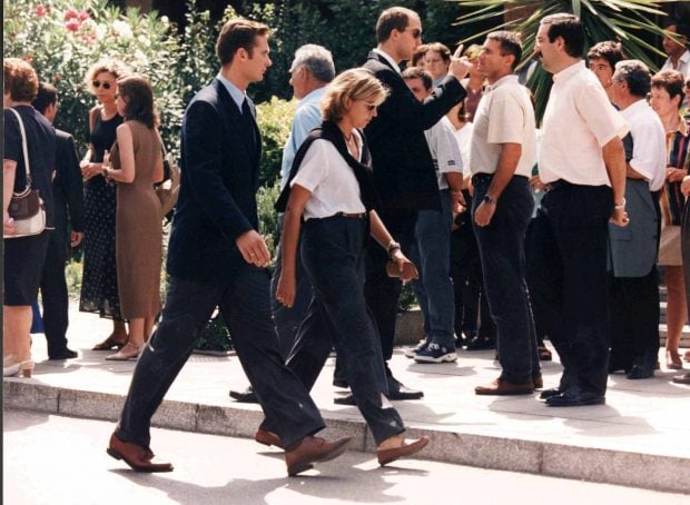 La infanta Cristina e Iñaki Urdangarin durante un paseo. (Foto: Europa Press)