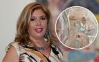 Una experta analiza el cuadro erótico que pintó María Jiménez y se vende por 5.500 euros: «No tiene técnica ni interés artístico»