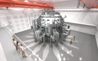 El tokamak SPARC de Commonwealth Fusion Systems en su sala de montaje