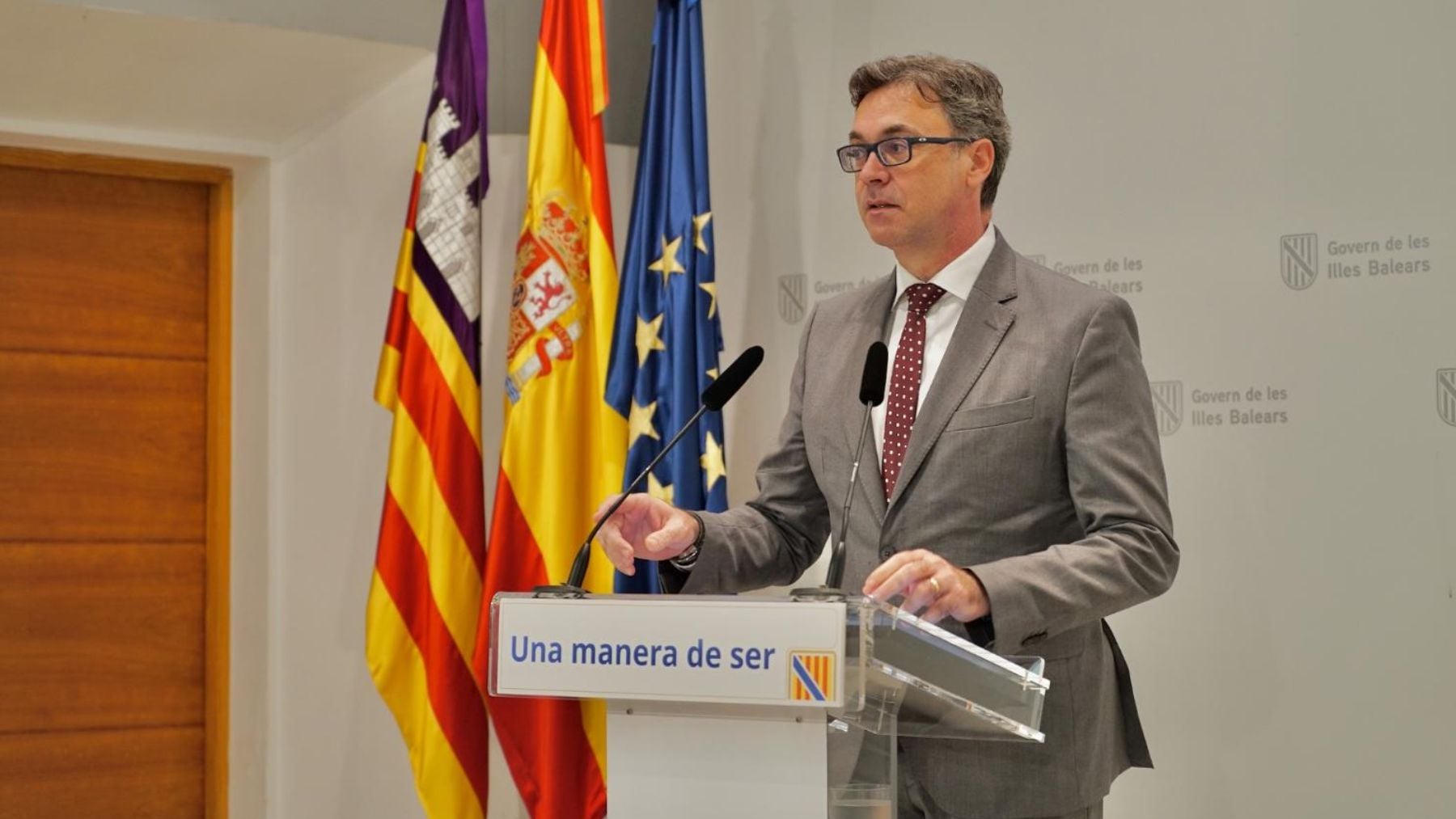 Antoni Costa es el portavoz del Govern balear.