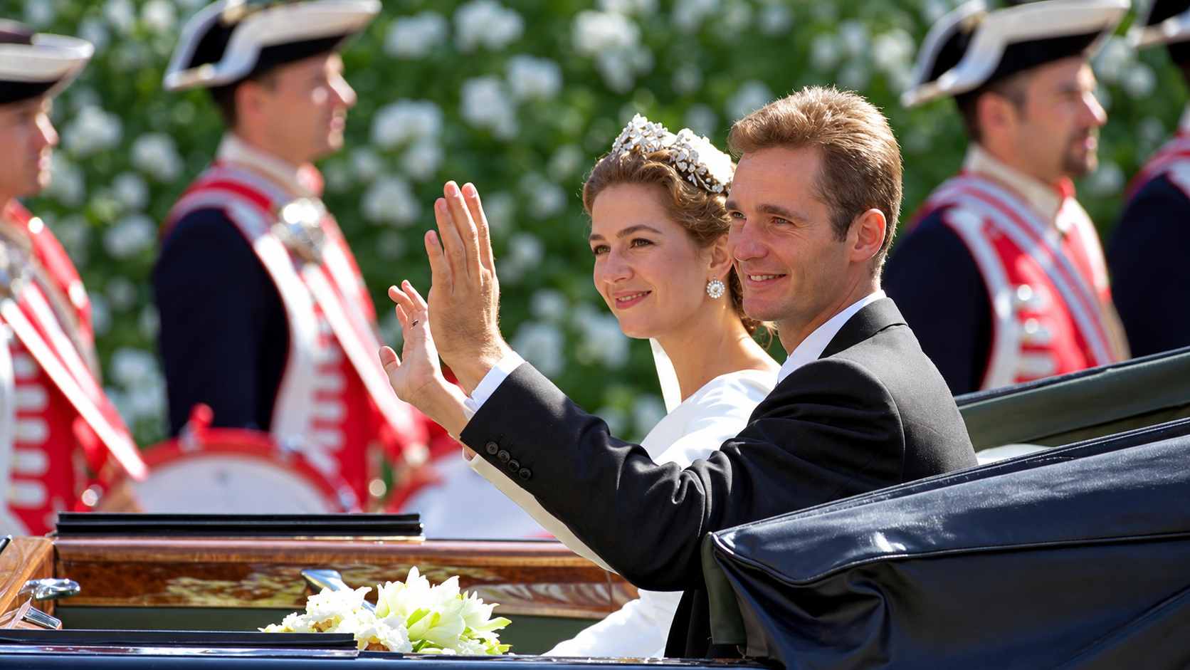 La infanta Cristina e Iñaki Urdangarin el día de su boda. (Foto: Europa Press)