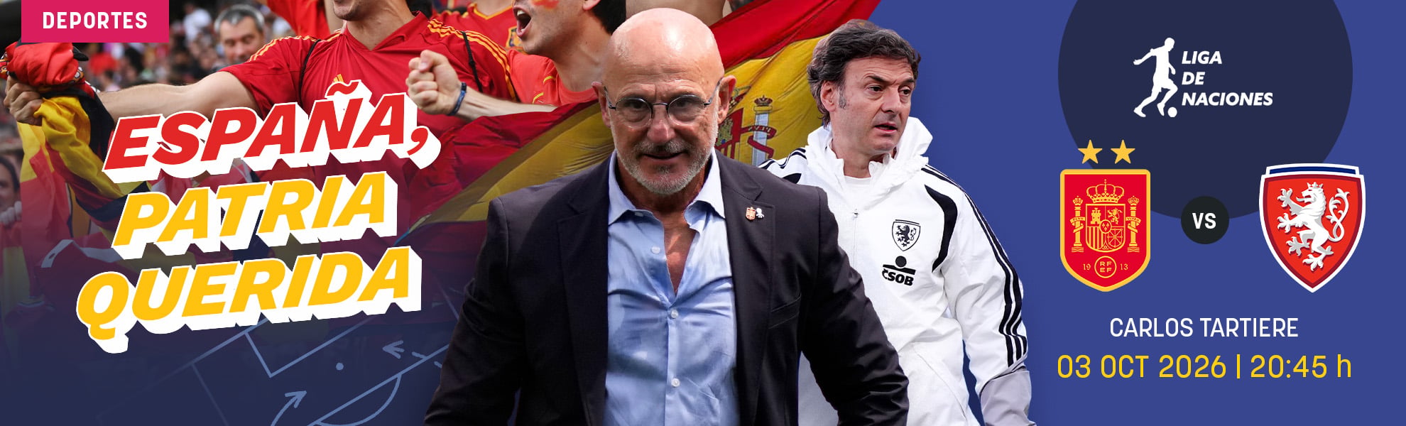 España - República Checa: España, patria querida