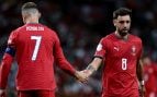 Cristiano Ronaldo y Bruno Fernandes