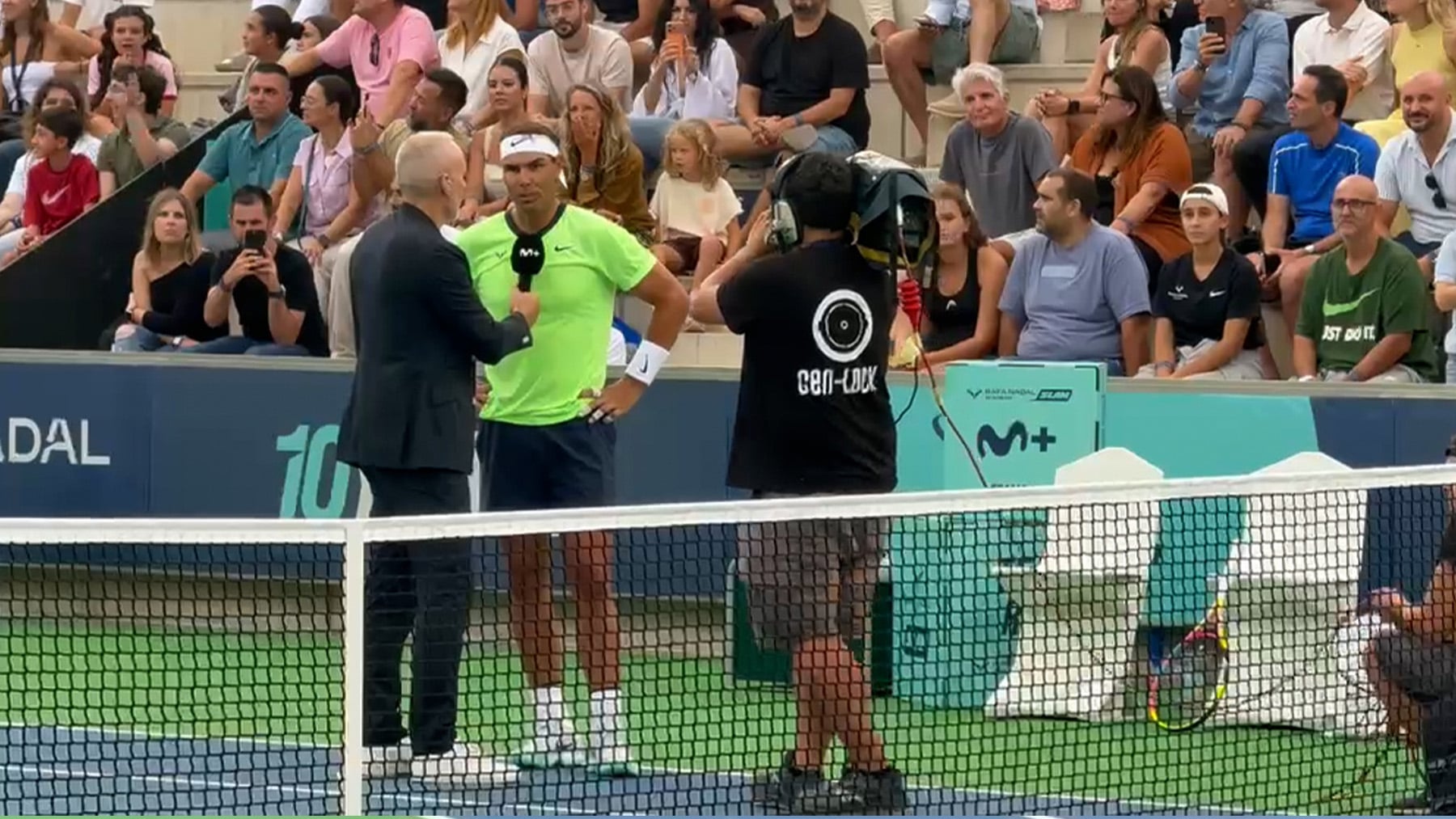 Nadal: Me hace especial ilusión jugar delante de la gente de mi pueblo, aunque yo no esté en las mejores condiciones