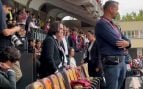 Presa reaparece en Vallecas entre insultos y medidas de seguridad tras las amenazas de los ultras del Rayo