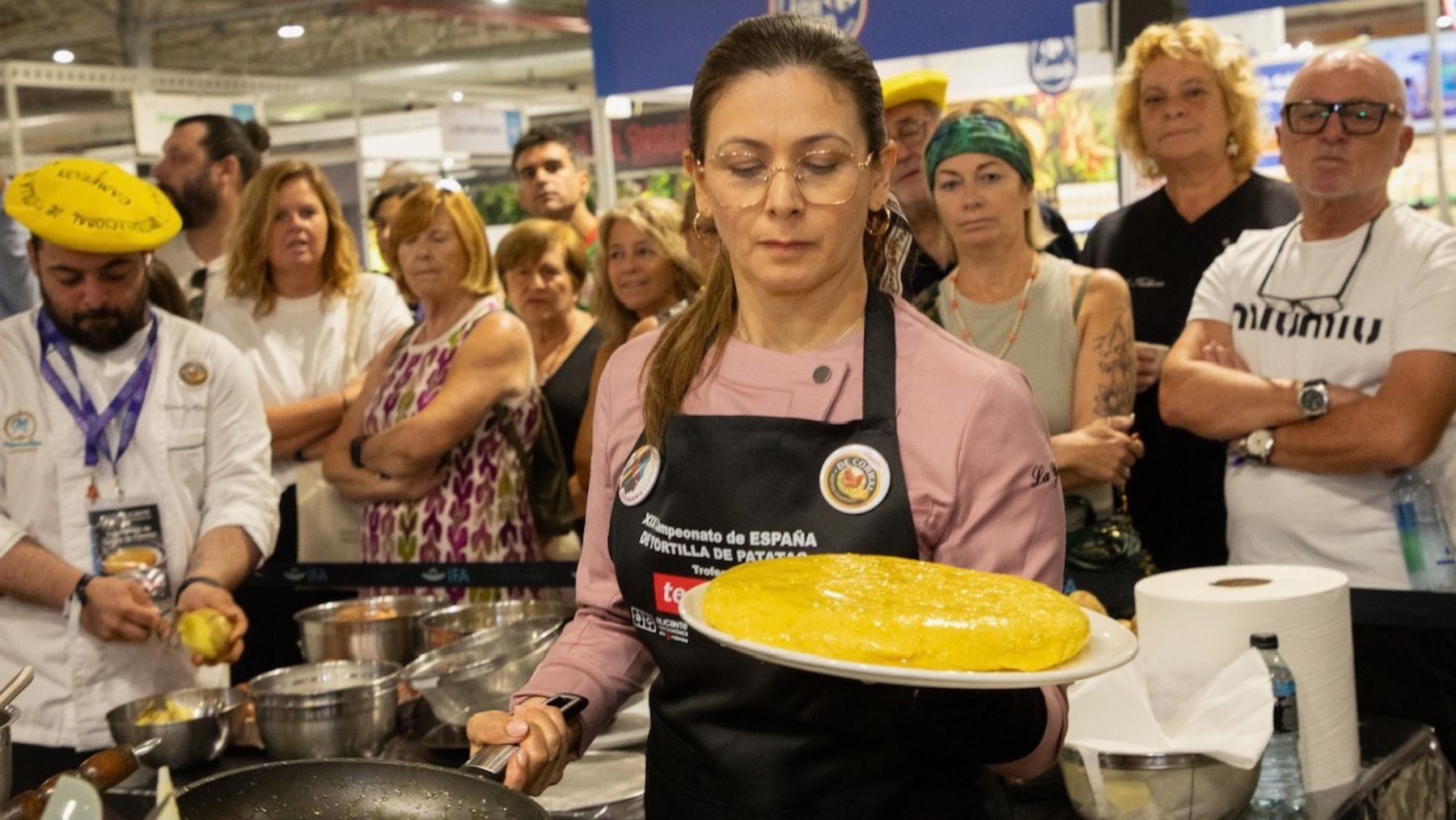 Cecilia Correia gana el campeonato de la mejor tortilla de patatas de España en