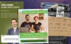 Una influencer vegana que protesta en Sol tiene a su pareja asesorando a inversores extranjeros en la compra de pisos