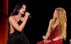 Shakira y Dua Lipa cantando