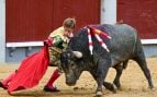 Borja Jiménez corta una oreja de la tarde ante los Victorinos en Las Ventas