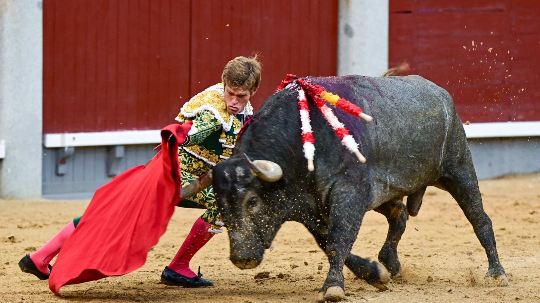 Borja Jiménez corta una oreja de la tarde ante los Victorinos en Las Ventas