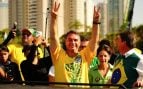 Bolsonaro obtiene más del 50% de los votos en Brasil en el inicio del recuento y podría ser presidente en la primera vuelta