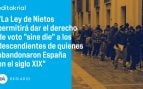 Ley de Nietos, no, Ley de Tataratataratataranietos