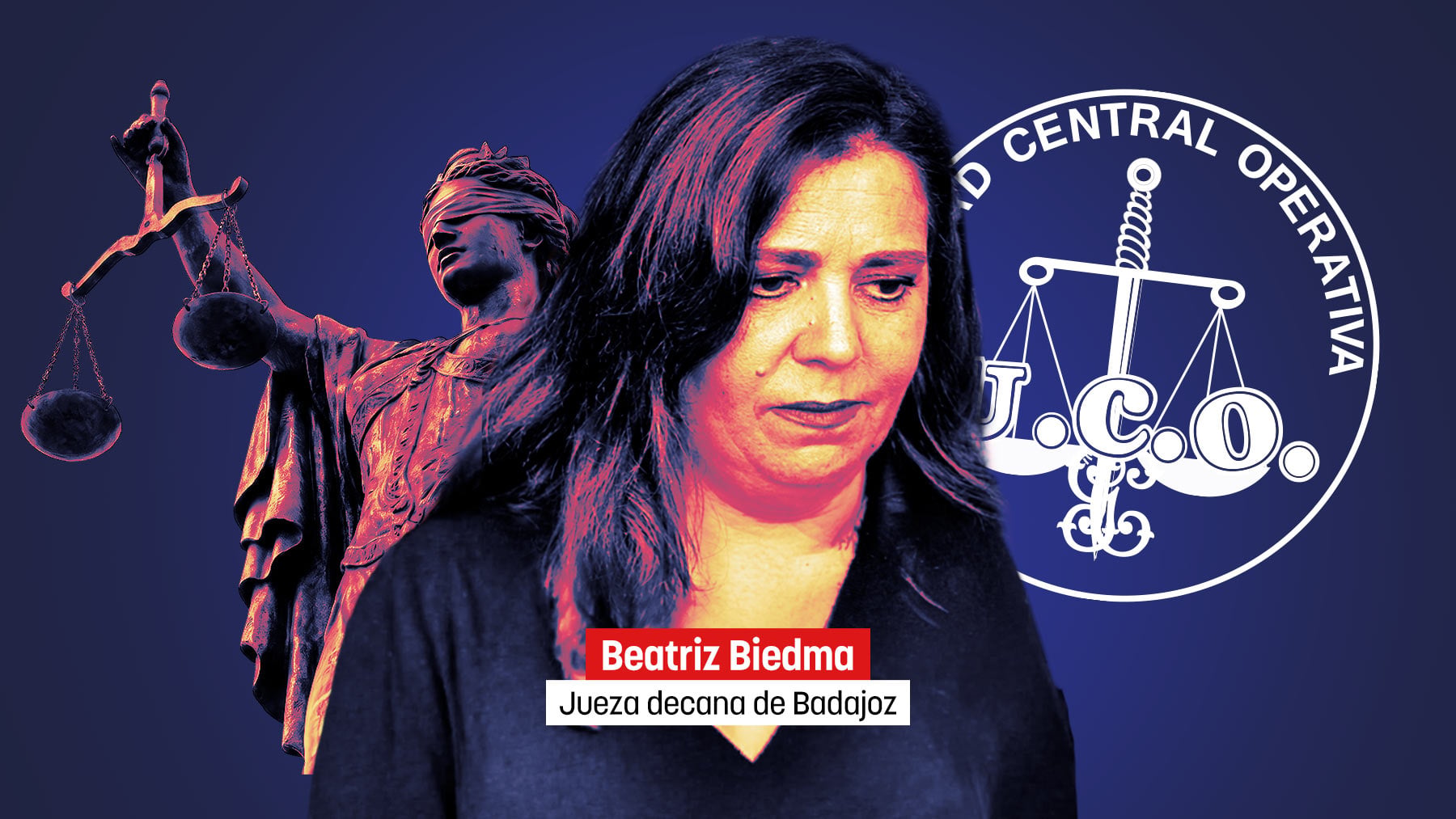 Los colaboradores de la cloaca que seguían a los jueces de Badajoz y acosaban a Biedma intentar entrar en el caso de la Audiencia Nacional