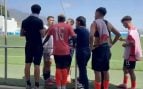 Los jugadores del Sporting Hortaleza