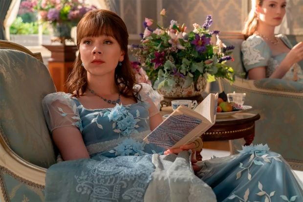 Eloise en 'Los Bridgerton'. (Netflix)