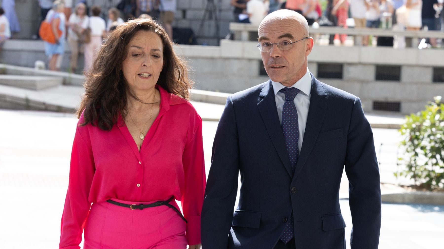 Marta Castro y Jorge Buxadé (Vox). EP
