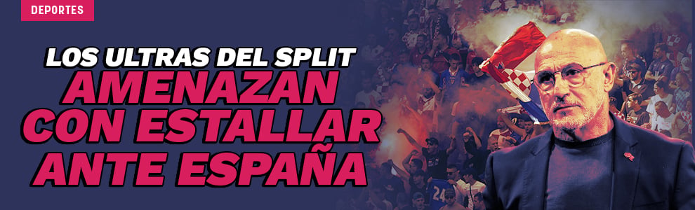 Los ultras de Split amenazan con estallar ante España: la Torcida, una llama de auxilio de Modric y tensiones del pasado