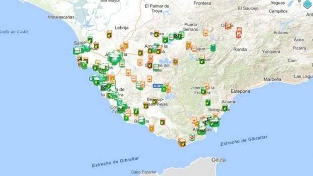 precio gasolina 8 octubre Andalucía