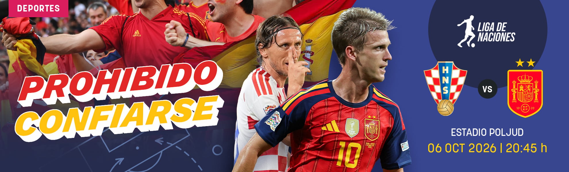 Croacia - España: prohibido fiarse