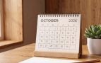 Calendario de octubre
