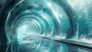 túnel bajo agua