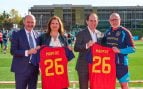 Antonio Huertas y Elena Sanz felicitan a la Selección Española tras conquistar la segunda estrella